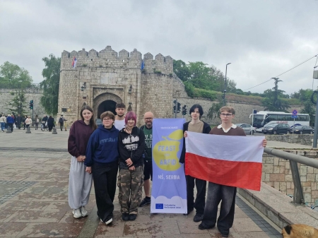 Międzynarodowa przygoda naszych uczniów trwa!!!
