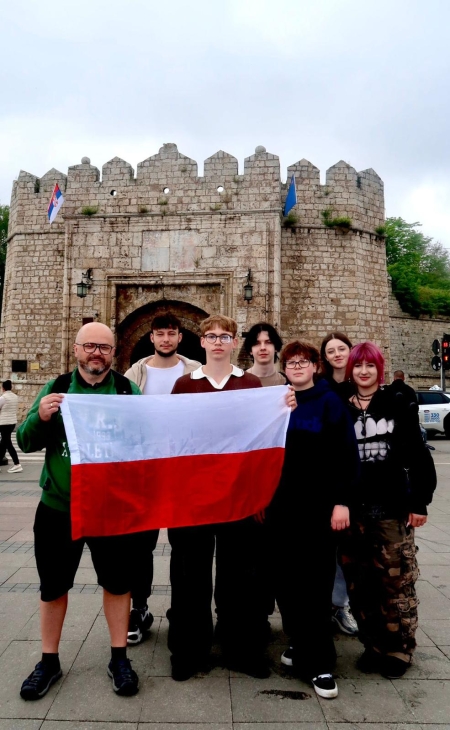 Międzynarodowa przygoda naszych uczniów trwa!!!
