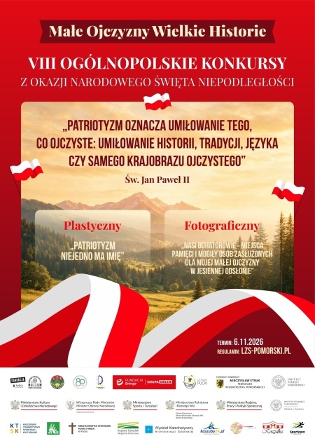 VIII OGÓLNOPOLSKICH KONKURSÓW PLASTYCZNEGO I FOTOGRAFICZNEGO Z OKAZJI NARODOWEGO ŚWIĘTA NI