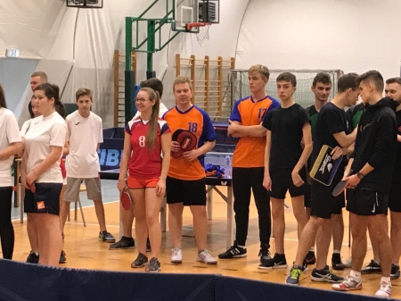 Mistrzostwa Powiatu w drużynowym tenisie stołowym dziewcząt i chłopców